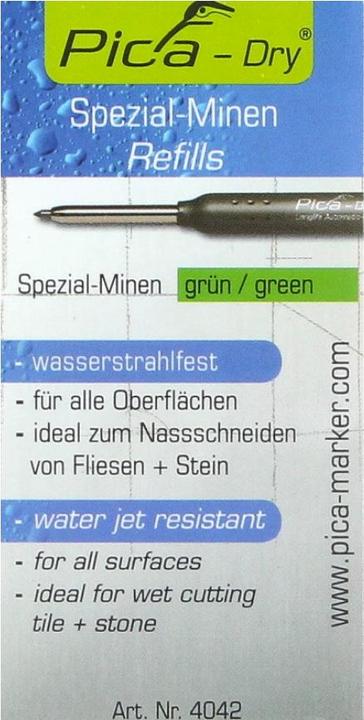 Produktbild Pica Ersatzminen DRY grün (Ersatzmine, Grün, 2.80 mm)