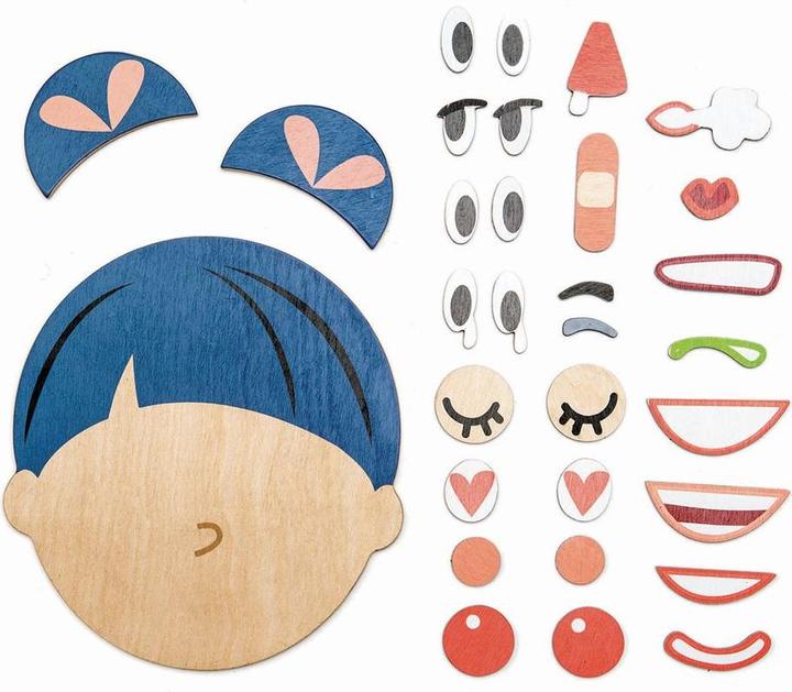 Image du produit Tender Leaf Toys Des visages amusants (Allemand, Français, Italien, Anglais)