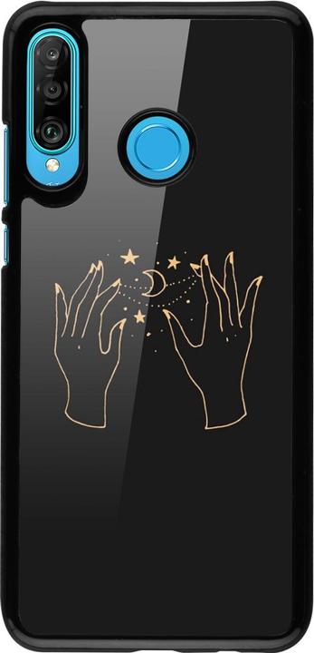 Produktbild PhoneLook Hülle Grey magic hands (Huawei P30 Lite)