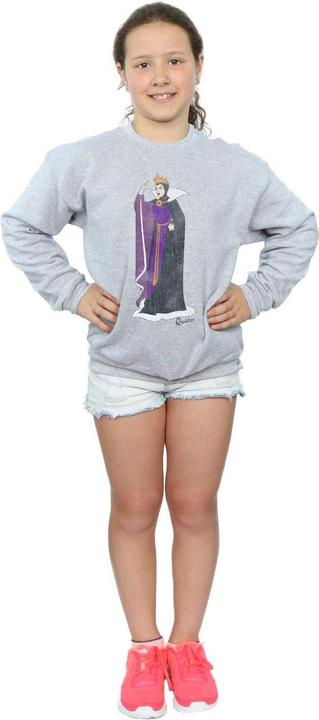 Actual product image Disney Girls Snow White Classic Evil Queen Grimhilde Sweatshirt (140, 146)