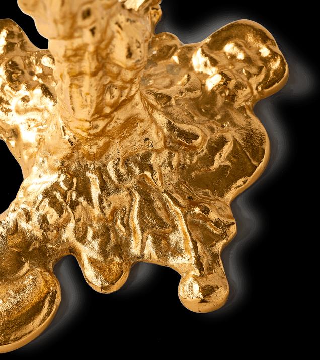 Produktbild Pols Potten Design Kerzenhalter Drip S, Gold