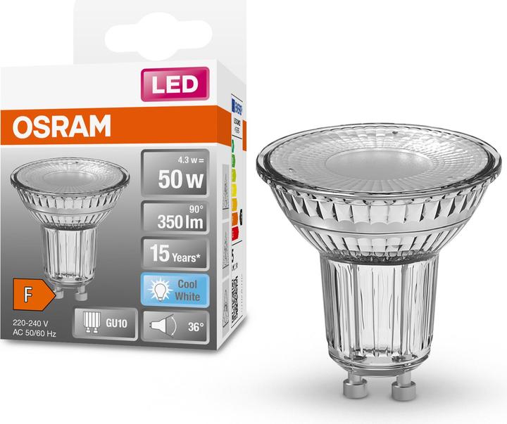 Actual product image Osram Star PAR16 (GU10, 4.50 W, 345 lm, 1 x, F)