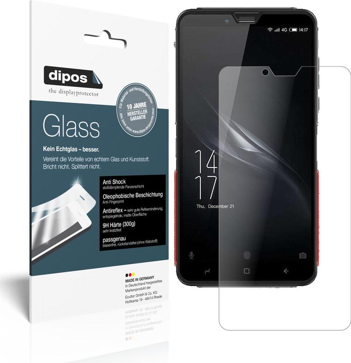 Actual product image Dipos Screen Protector Anti-Shock (2 Piece, Elephone Soldier)