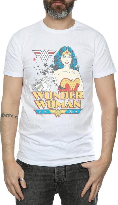 Image du produit - T-shirt WONDER WOMAN POSING - Homme (3XL)