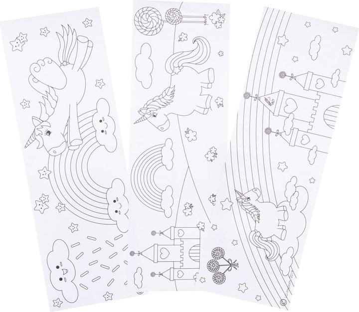 Actual product image Colour your own mug unicorn