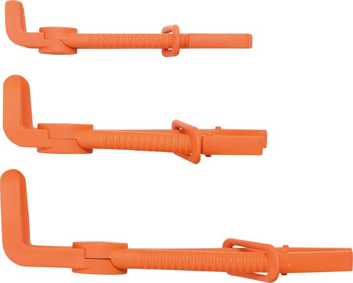 Image du produit BGS Jeu de pinces pour durites flexibles coudées sur 90° 155 - 255 mm 3 pièces (220 mm)