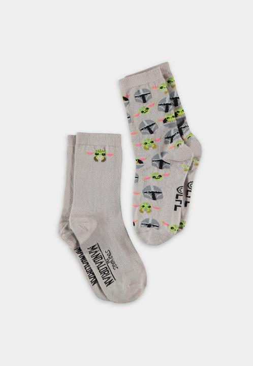 Actual product image The Mandalorian Crew Kids Socks (2Pack) (pack of 2, 35, 38)