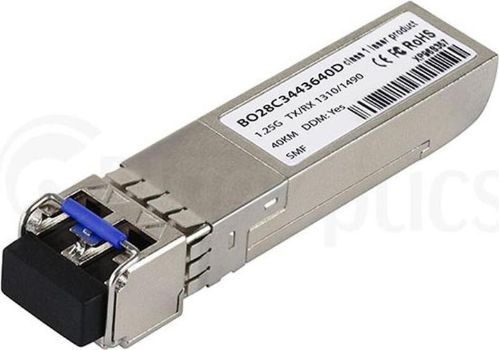 Produktbild CBO Telco Systems BTI-SFP-GBDC40L-DD-31/49S kompatibler BlueOptics cSFP BO28C3443640D