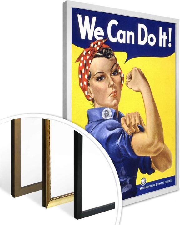 Produktbild Trenddeko Vintage We can do it (24 x 30 cm)