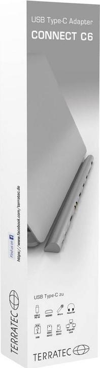 Produktbild Terratec USB Type-C Hub (USB-C, 11 Ports)
