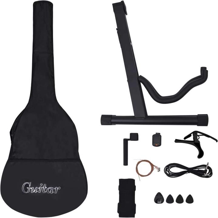 Immagine prodotto VidaXL Hatice (Set di chitarra classica, Plastica rigida, Legno di tiglio)