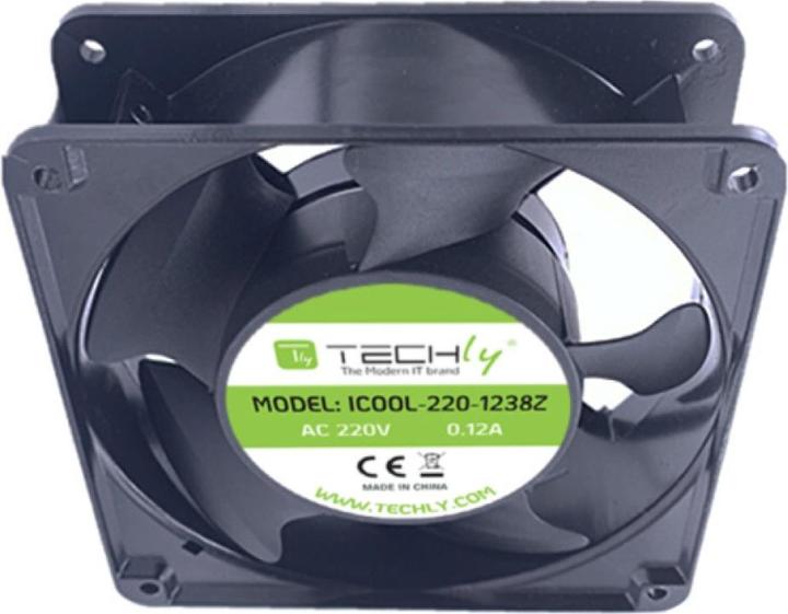 Immagine prodotto Techly Ventola per PC 120x120x38 220V (120 mm, 1 x)