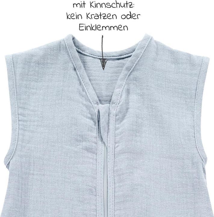 Produktbild Alvi Schlafsäcke Sommer-Schlafsack mit Füssen Musselin / Sleep-Overall
