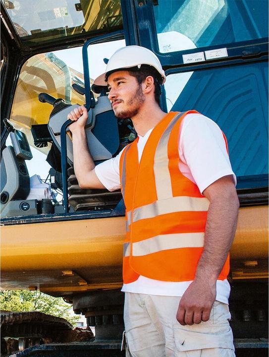 Actual product image Korntex Functional waistcoat with 4 reflective stripes (L)