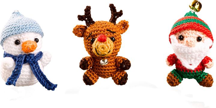 Image du produit Topp Konrad:Mini-boule de Noël au crochet Häkels