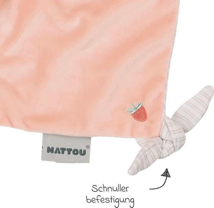 Produktbild Nattou Schmusetücher Mini-Schmusetuch - Elefant Oli