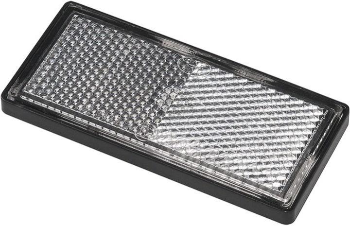 Image du produit ProPlus Réflecteur blanc 85x39mm autocollant avec plaque de base 2pcs. sous blister