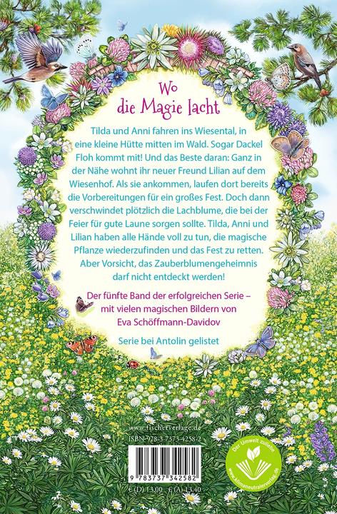 Actual product image Der Zaubergarten – Wunder blühen bunt (German, Nelly Möhle, Eva Schöffmann-Davidov, 2022)