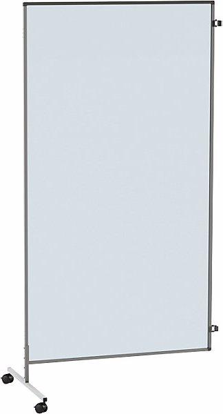 Actual product image Carto Room divider, transparent and mobile, HxWxD 1950 x 1000 x 650 mm, extension