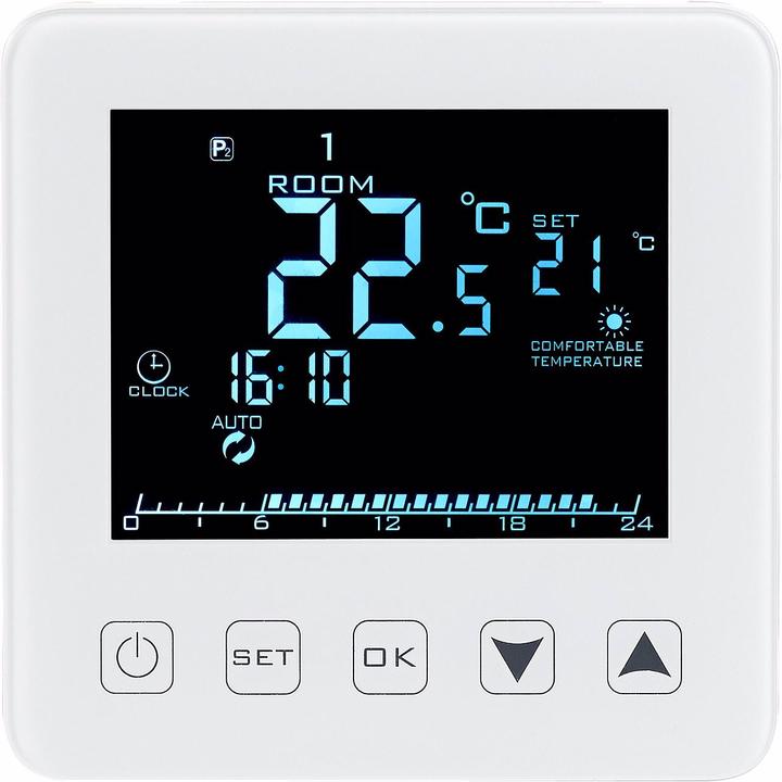Produktbild Revolt 4er-Set Wand-Thermostate für Fussbodenheizung