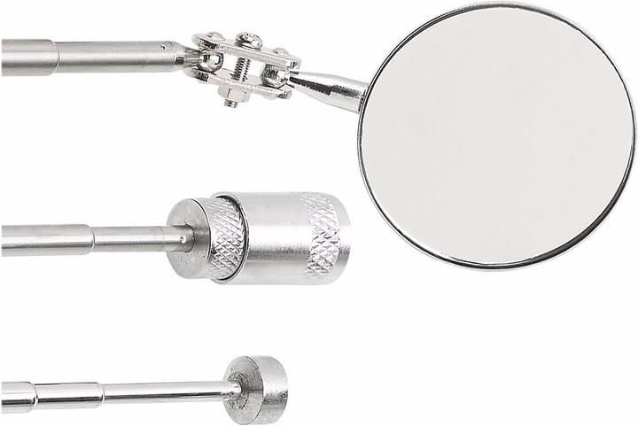Image du produit AGT Kit d'outils télescopiques avec miroir, cric magnétique & lampe LED