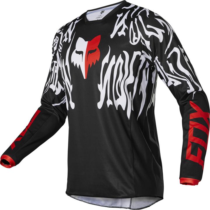 Produktbild Fox JERSEY 22 180 PERIL BLK/RD S (S)