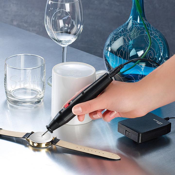 Produktbild AGT Batteriebetriebener Gravurstift mit Diamantspitze