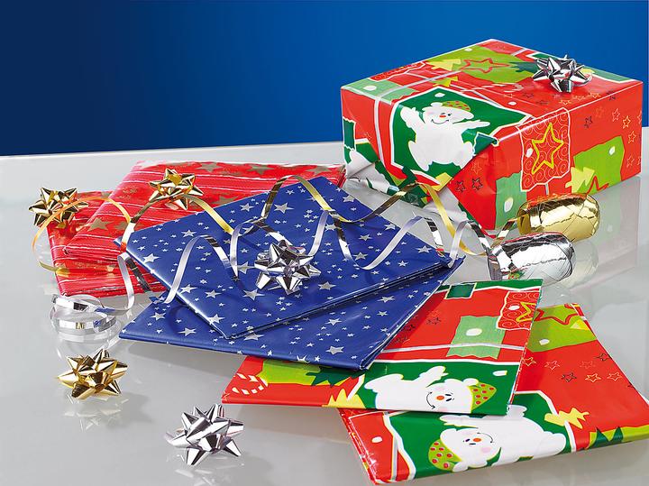 Image du produit Infactory Kit d'emballage cadeau 14 pièces Noël (Ruban, 14 x)
