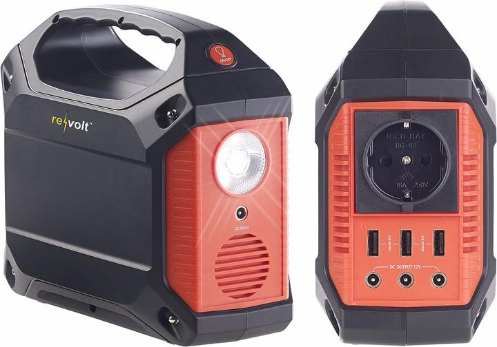 Produktbild Revolt Powerbank & Solar-Konverter (155 Wh, 1.60 kg)