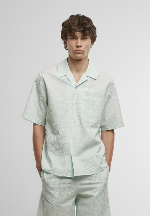 Immagine prodotto Urban Classics Camicia a maniche corte in seersucker rilassata - 140935 (L)