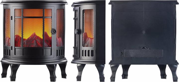 Produktbild Carlo Milano Deko-Elektrokamin mit Flammen-Effekt, Batterie-Betrieb
