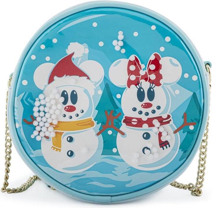 Produktbild Loungefly Unisex's Bolso Disney Minnie Y Mickey Muecos de Nieve Mucos Neve, Standard, 15.6