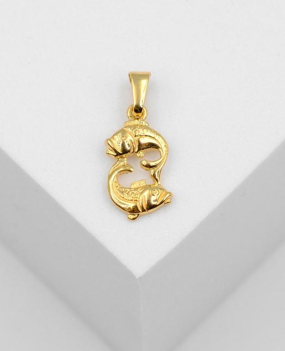 Actual product image Muau Fish (750/18K yellow gold)