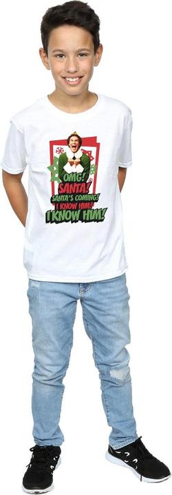 Immagine prodotto Elf OMG Santa Maglietta Ragazzi (128)