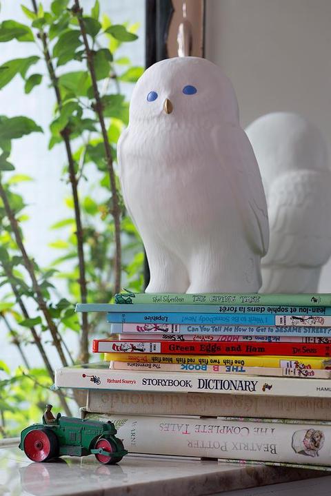 Produktbild Goodnight Light Akira the Owl Lamp Blue eyes