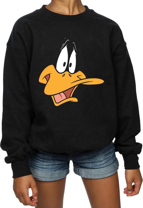 Image du produit Looney Tunes Sweat-shirt fille Daffy Duck Cotton (152, 158)