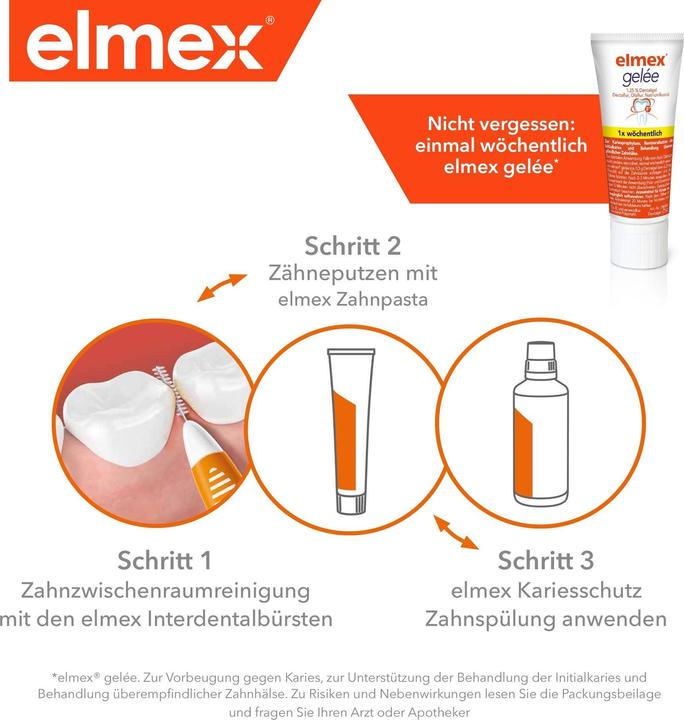 Produktbild Elmex Rot, Grösse 2 (8 x, 2 mm)