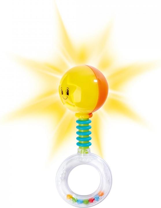 Image du produit Simba 104010060 - Hochet lumineux ABC Light Up, s'allume quand on le secoue, 14cm, Jouet bébé