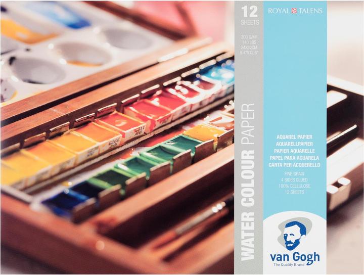 Productafbeelding Van Gogh Aquarelpapier (24 x 32 cm, Geen, Softcover)