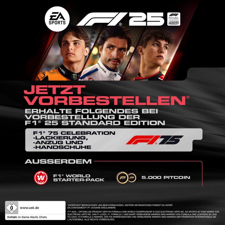 Image du produit EA Games F1 25 (Xbox Series X, DE)