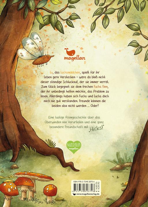Image du produit Fuchs und Luchs - Freundschaft mit Schluckauf (Allemand, Susanne Weber, Stefanie Reich, 2022)