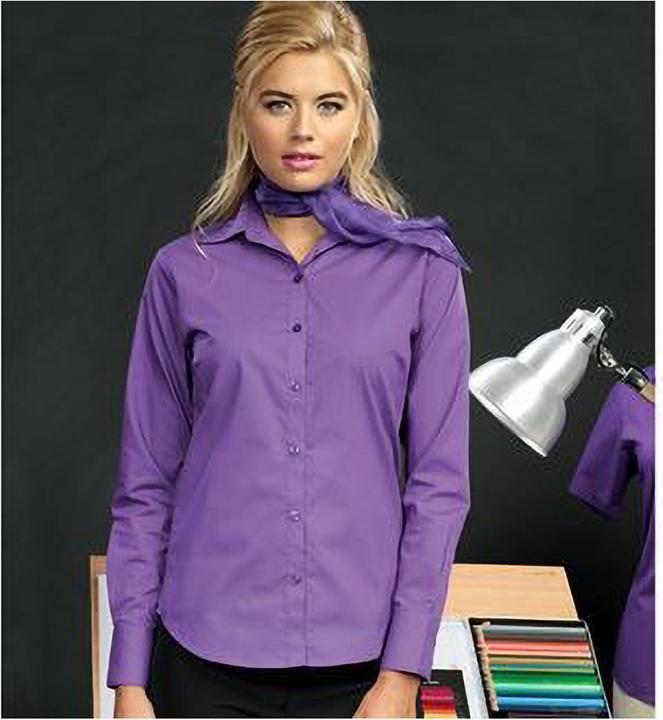 Image du produit Premier Blouse Popeline Chemise de travail manches longues (56)
