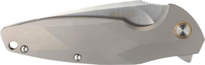 Actual product image Ruike M105-TZ, Titanium folding knife (9.40 cm)
