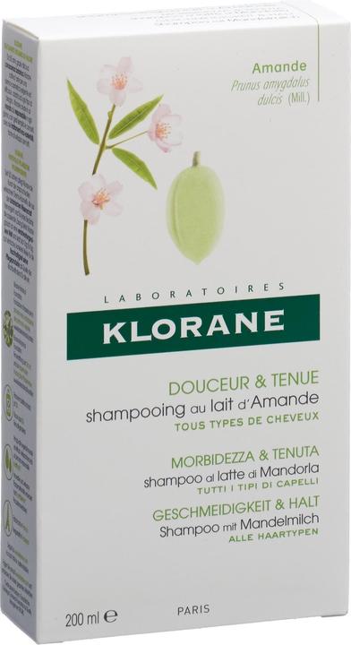 Immagine prodotto Klorane Shampoo al latte di mandorla (200 ml, Shampoo liquido)