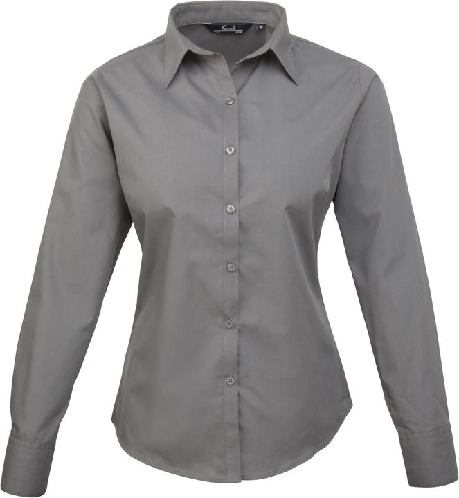Actual product image Premier Poplin Blouse Work Shirt Long Sleeve (36)