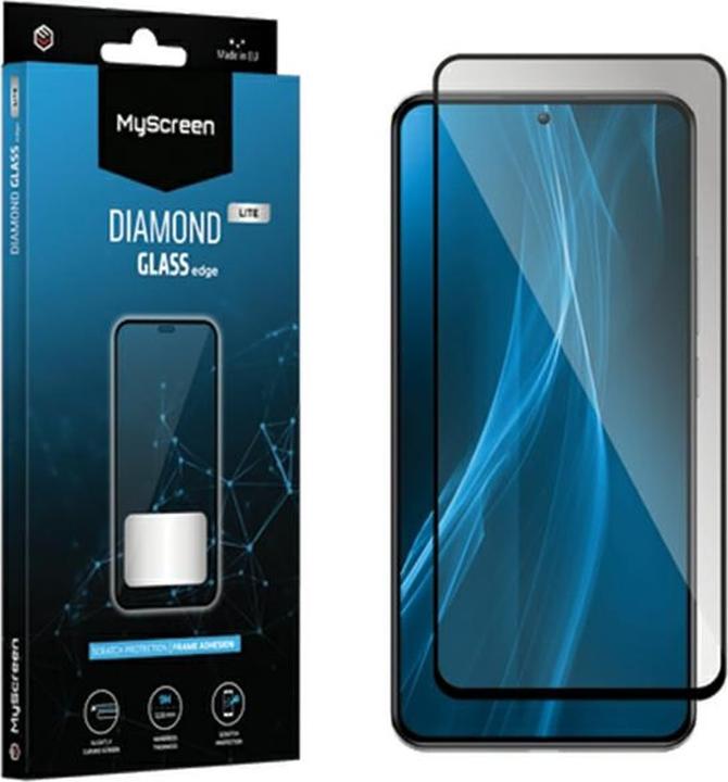 Image du produit MyScreen Protector MS Diamond Glass Edge Lite FG Motorola Moto G14 4G/G54 5G/G34 czarny/black Full Glue (1 pièce(s), Motorola Moto G34)