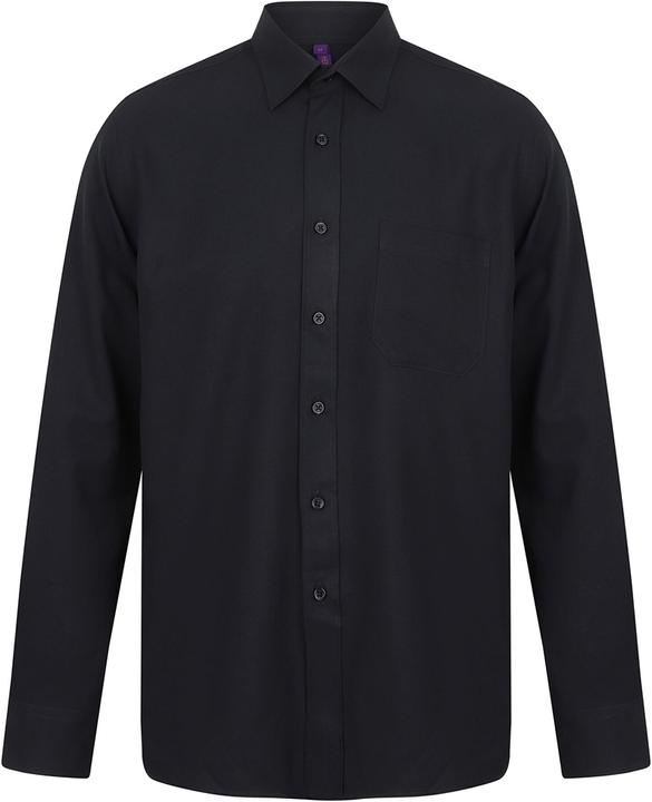 Actual product image Henbury Shirt Work Shirt Long Sleeve (4XL)