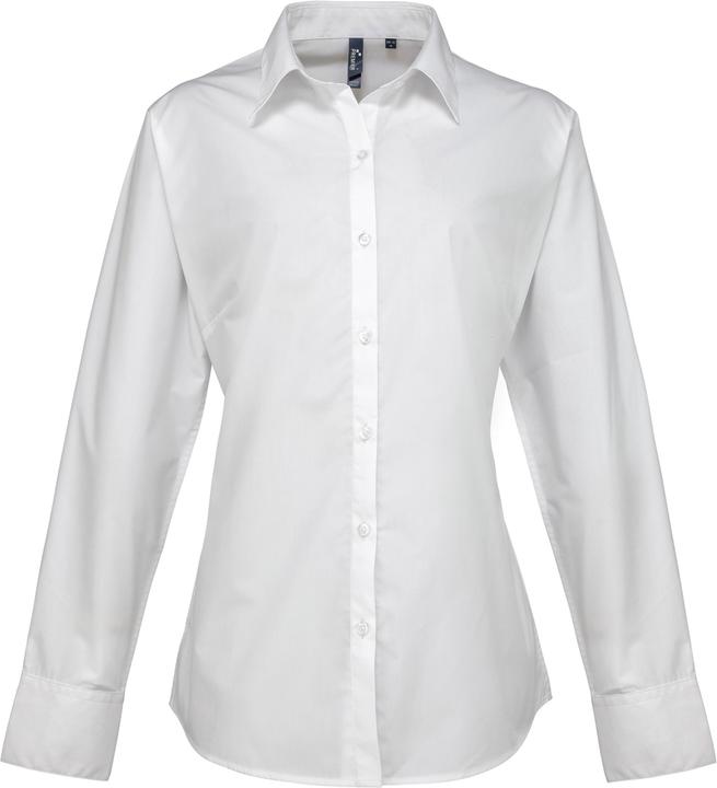 Premier PopelineBluse Bluse Arbeitshemd langärmlig