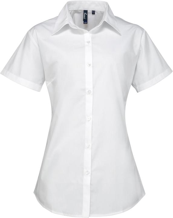 Premier PopelineBluse Bluse Arbeitshemd kurzärmlig