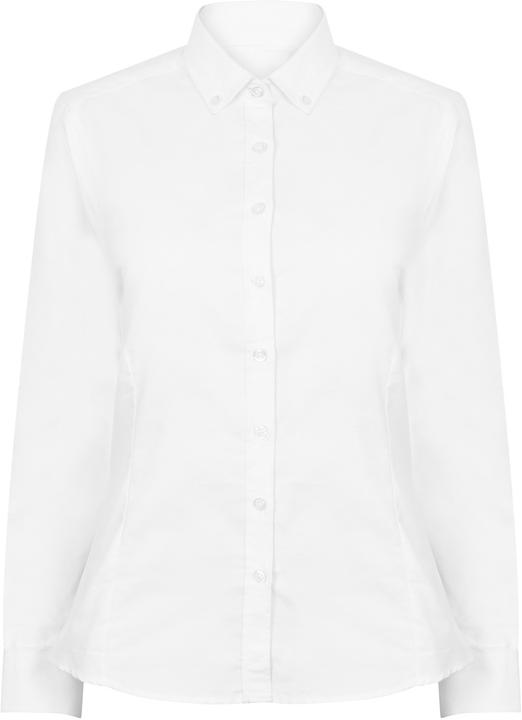 Produktbild Henbury Modern Langarm Oxford Bluse (4XL)